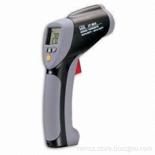 High-temperature Infrared Thermometer with Unique Flat Surface and Low Battery Indication